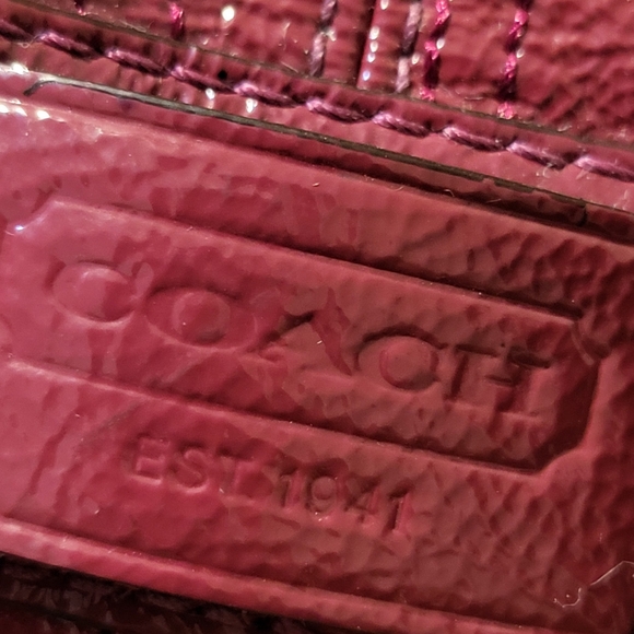 SALE Alert***Vintage Signature Stitch Frame Coach Carry All w/ kiss lock  F15658 - Picture 7 of 16